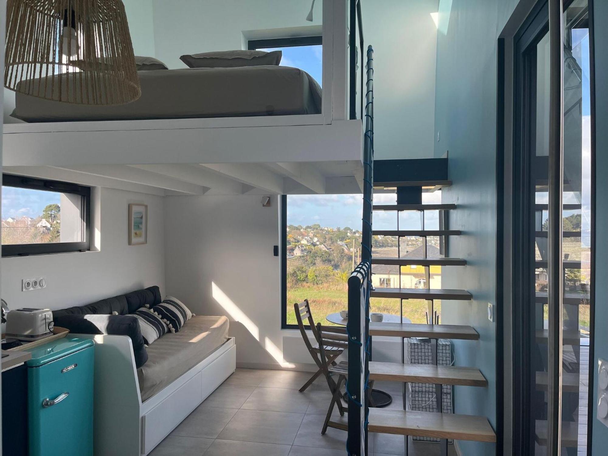 Studio With Terrace And Superb Sea View Locquirec Dış mekan fotoğraf