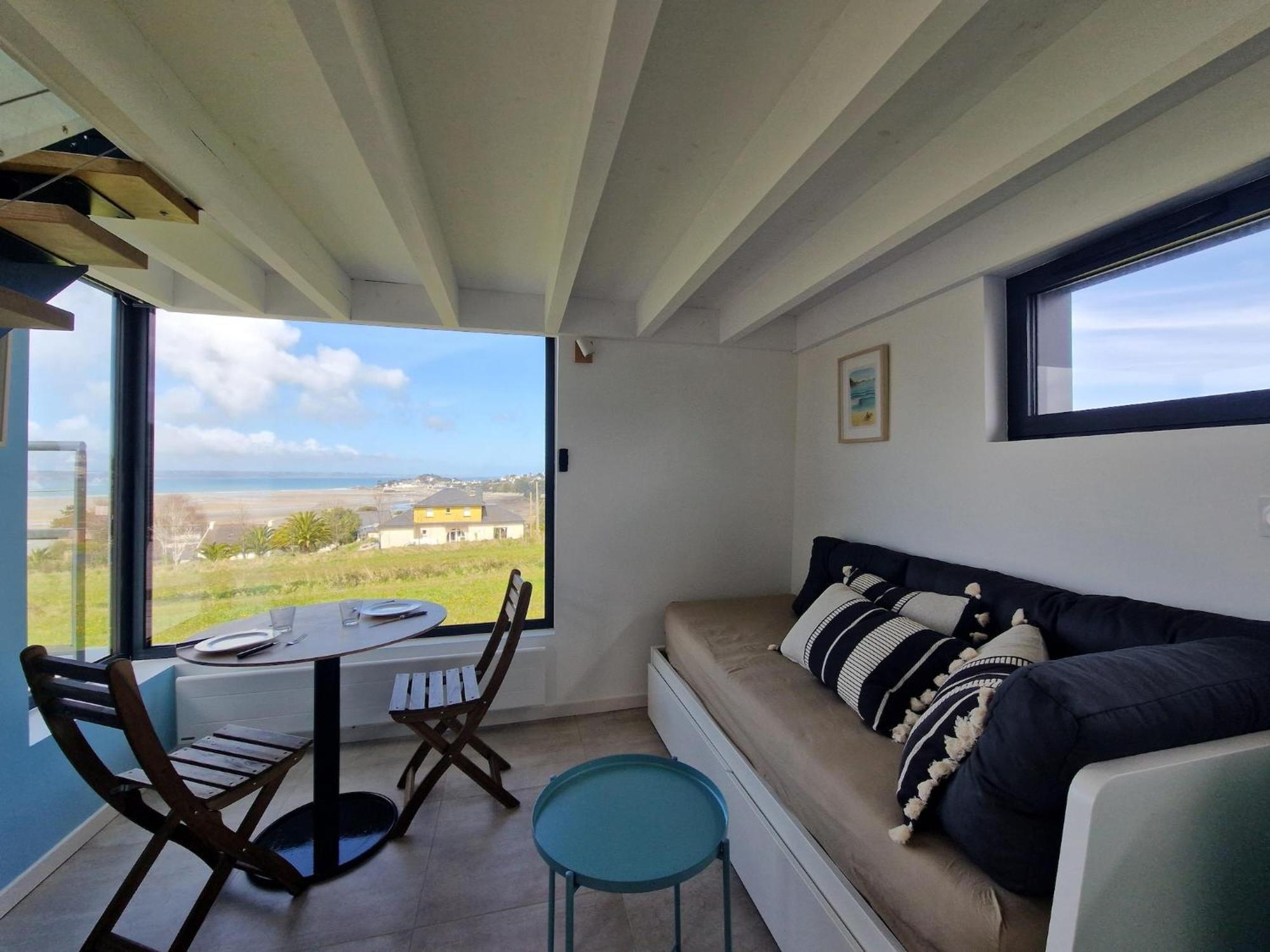 Studio With Terrace And Superb Sea View Locquirec Dış mekan fotoğraf