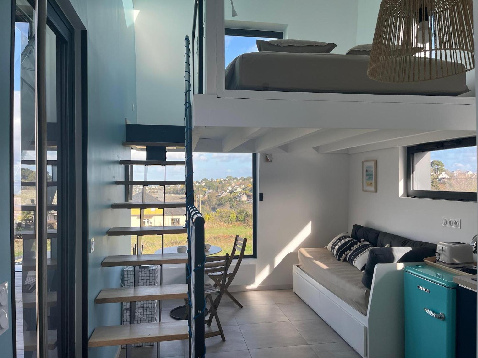 Studio With Terrace And Superb Sea View Locquirec Dış mekan fotoğraf